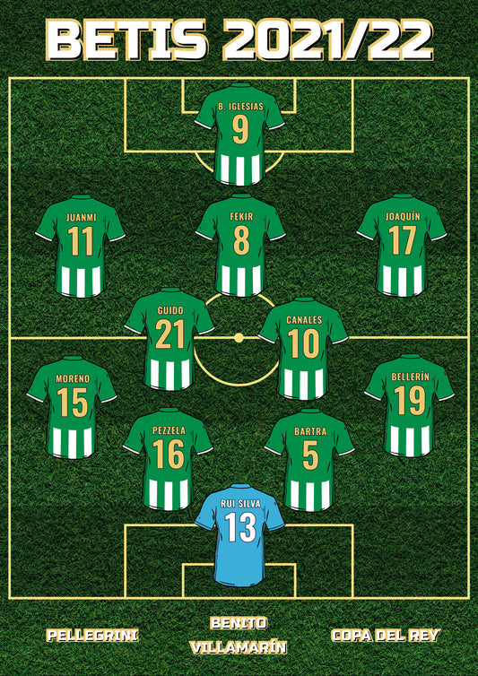 BÉTICOS - 2021/22 poster