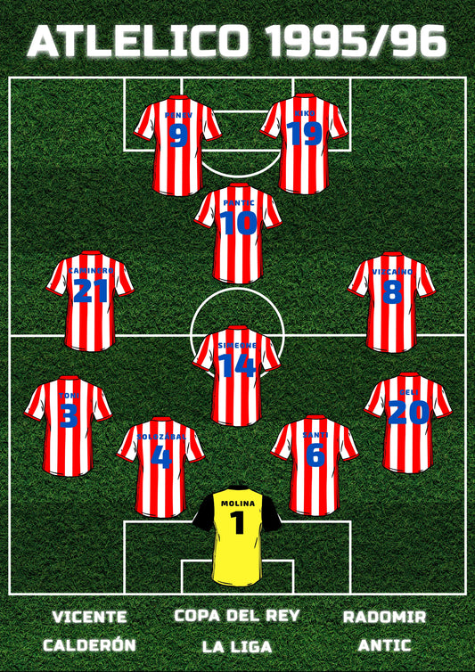 COLCHONEROS - 1995/96 poster
