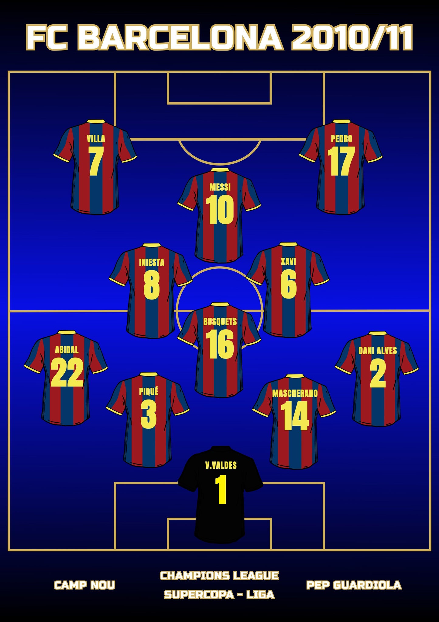 CULÉS - 2010/11 poster
