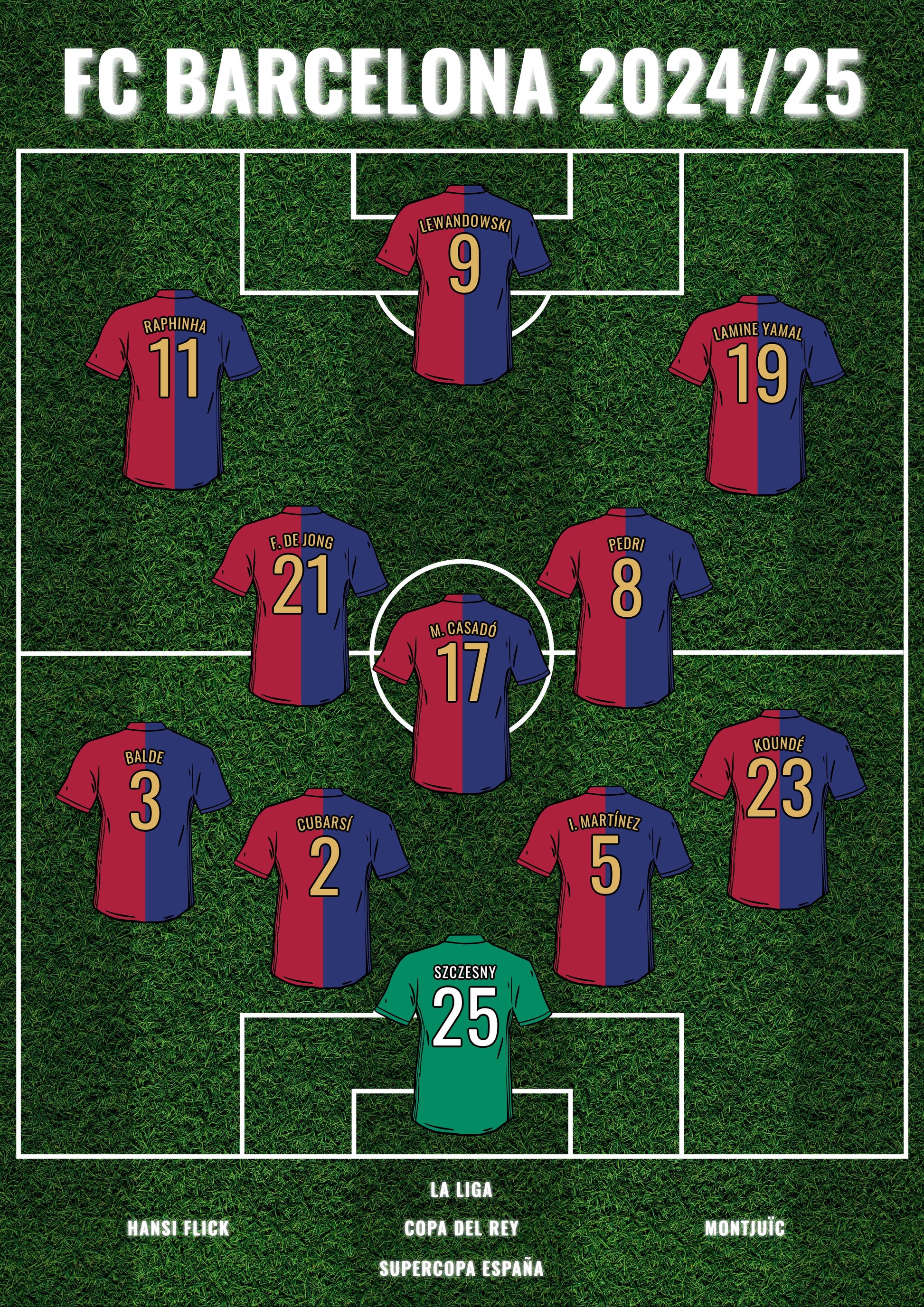 CULÉS - 2024/25 poster