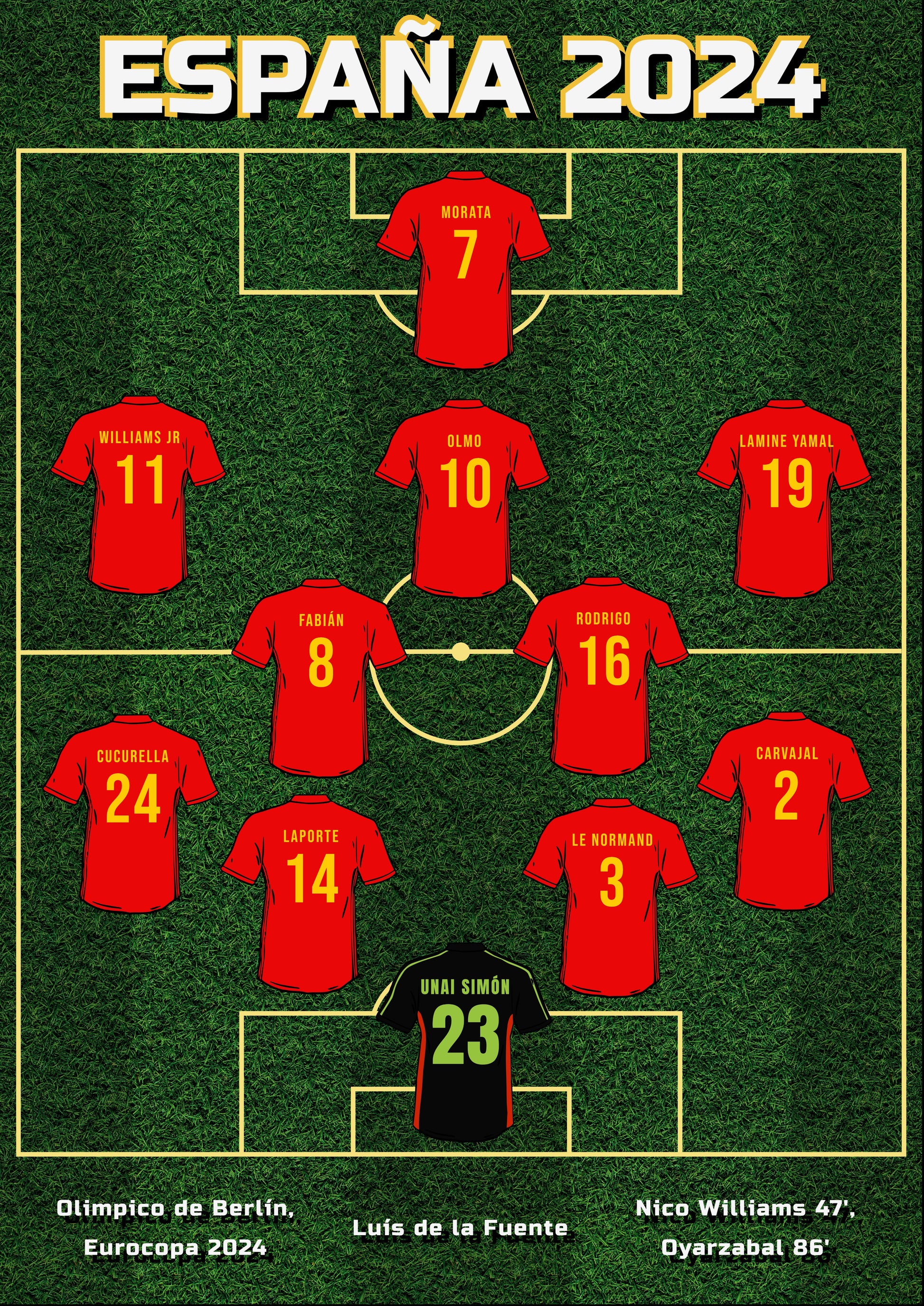 ESPAÑA 2024 poster