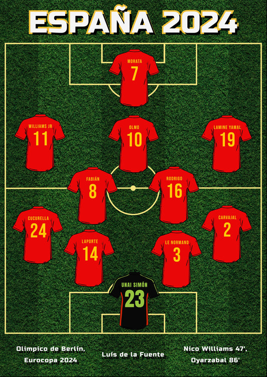 ESPAÑA 2024 poster