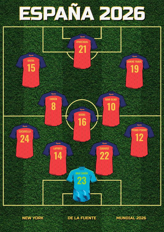 ESPAÑA 2026 poster