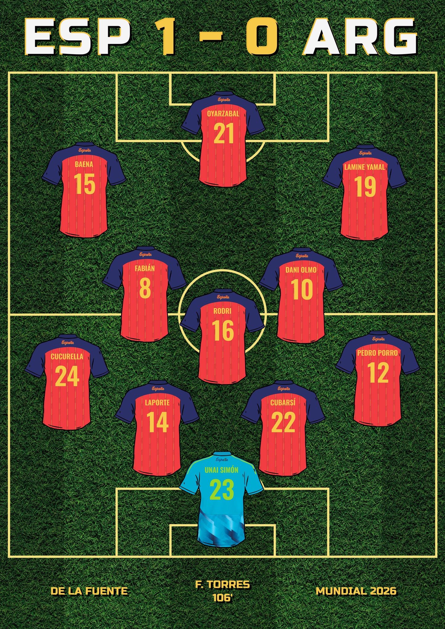FINAL MUNDIAL 2026 poster
