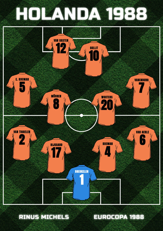 HOLANDA 1988 poster