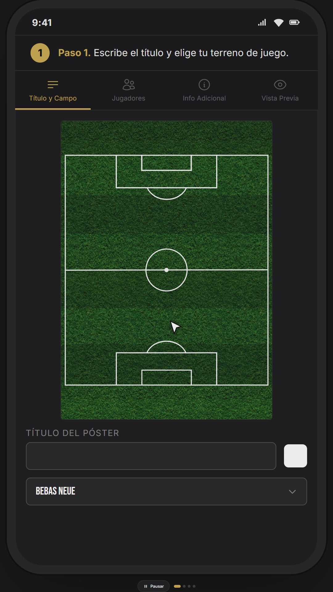 Demo: crea tu 11 paso a paso