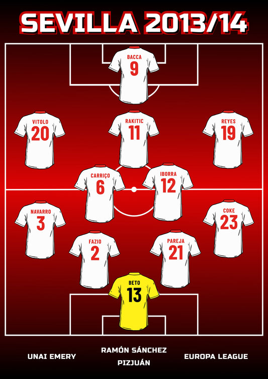 SEVILLISTAS - 2013/14 poster